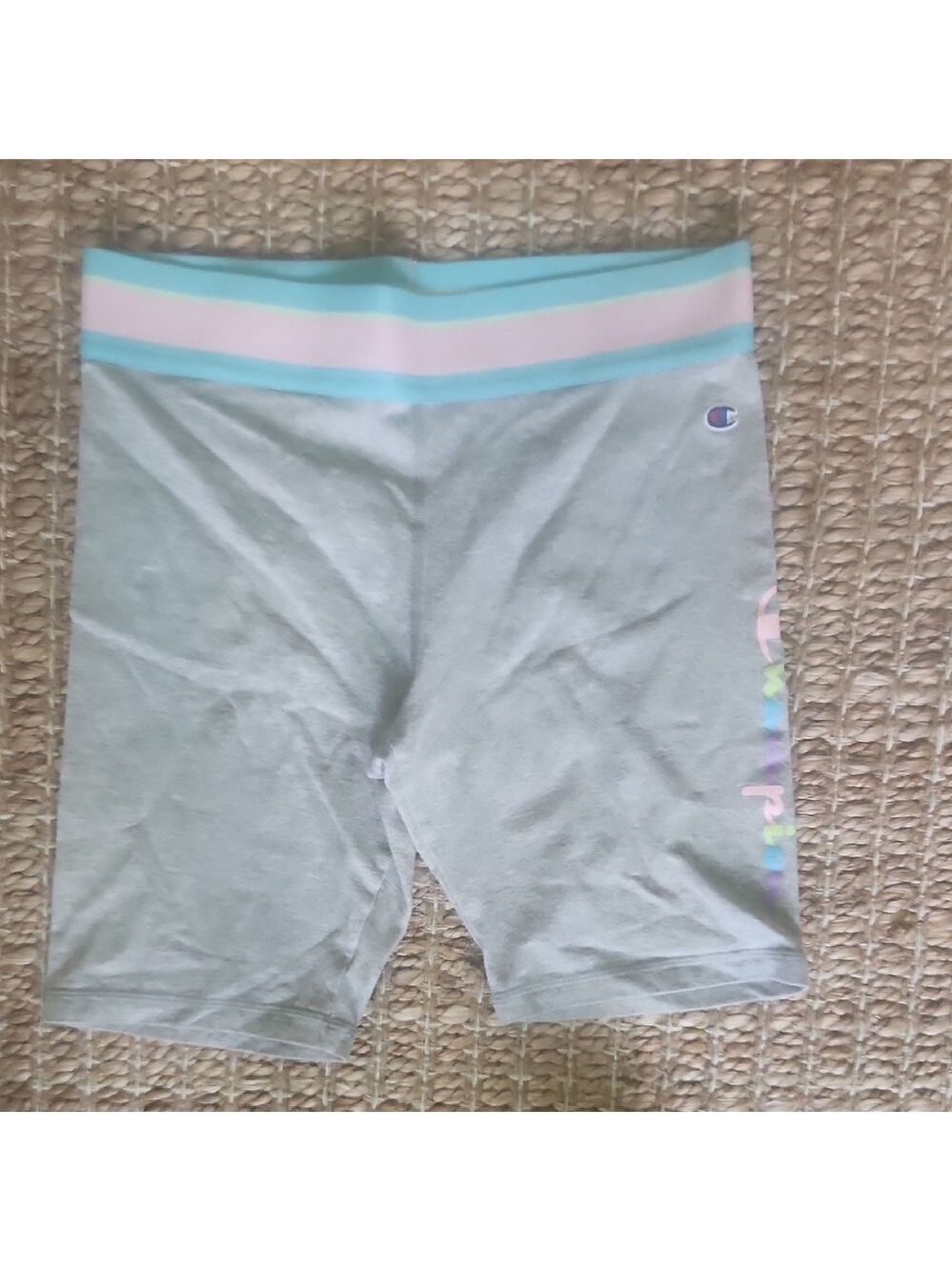 Champion Gray and Blue Performance Shorts